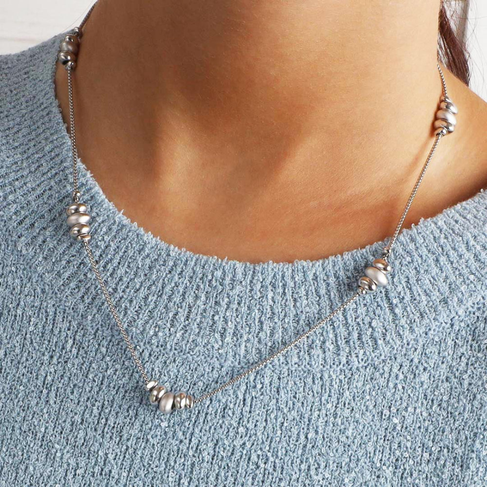 Kit Heath Coast Tumble Sand Short Station Necklace image 1