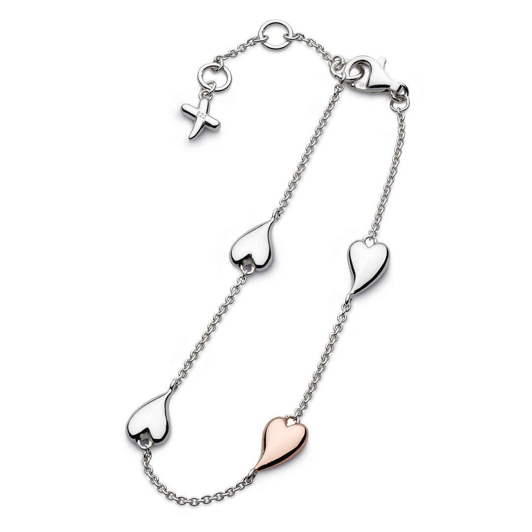 Kit Heath Desire Kiss Blush Heart Station Bracelet - MococoKit Heath70501RRP5038159159213Bracelets