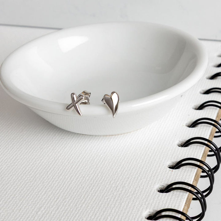 Kit Heath Desire Kiss Heart & Mismatch Stud Earrings - MococoKit Heath40DKRPEarrings