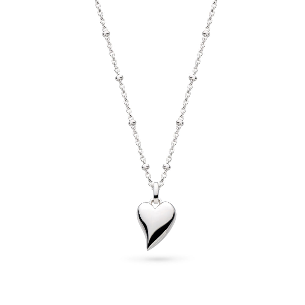 Kit Heath Desire Kiss Midi Heart Ball Chain Necklace image
