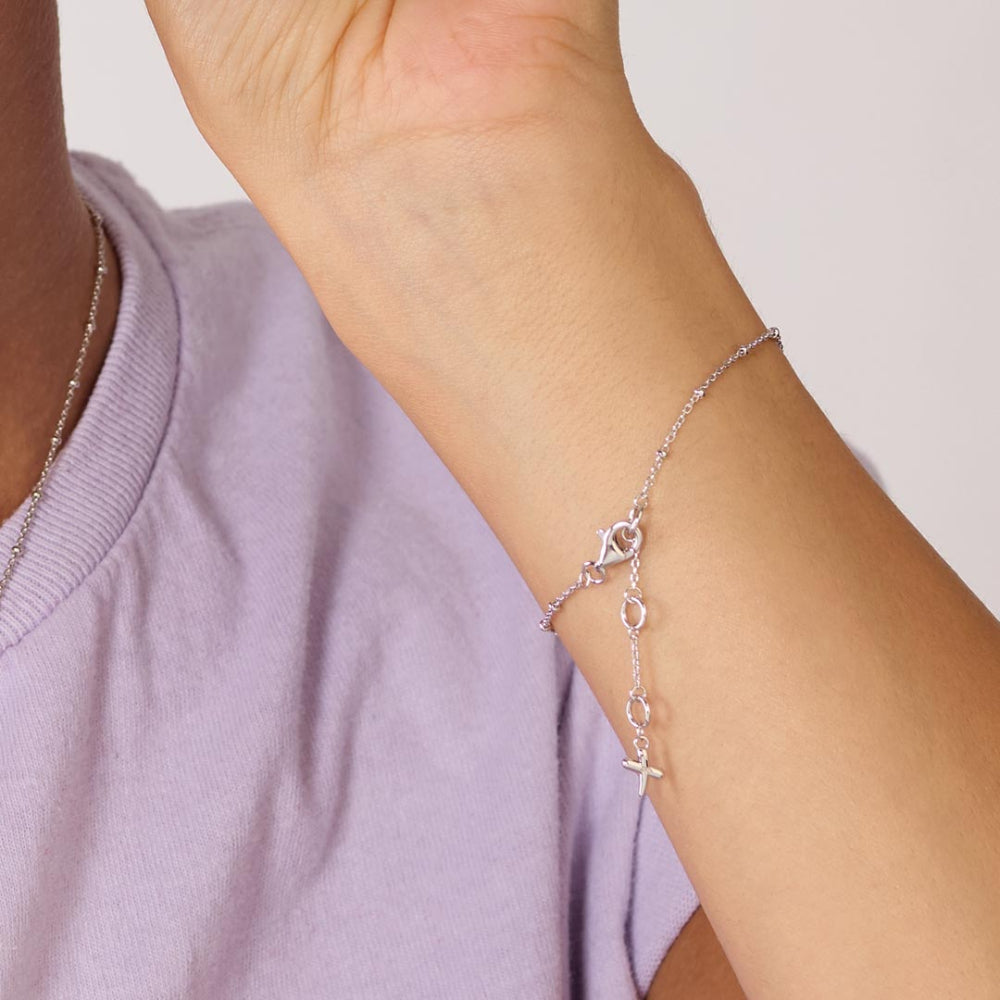 Kit Heath Desire Kiss Mini Heart Ball Chain Bracelet image 2