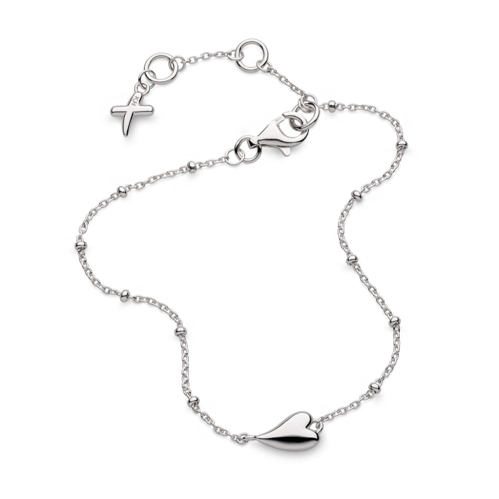 Kit Heath Desire Kiss Mini Heart Ball Chain Bracelet image