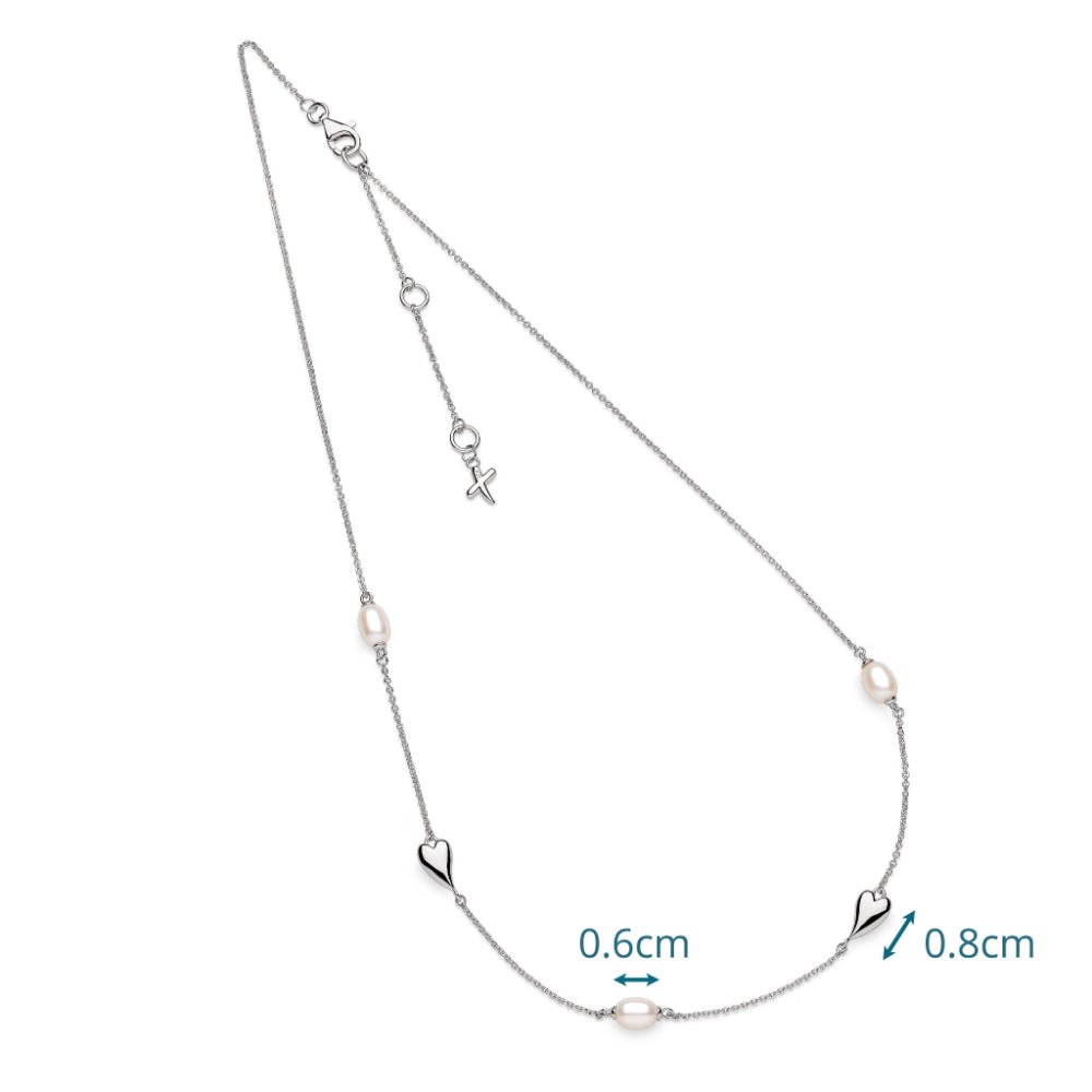 Kit Heath Desire Kiss Pearl FP RP 18″ Station Necklace - MococoKit Heath90515FP5038159171666Necklaces