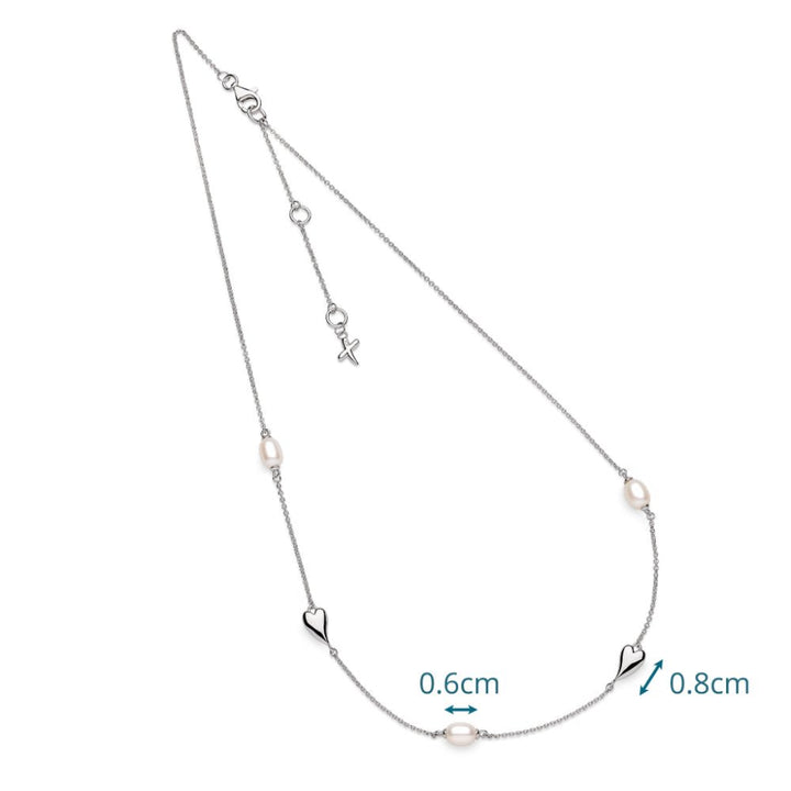 Kit Heath Desire Kiss Pearl FP RP 18″ Station Necklace - MococoKit Heath90515FP5038159171666Necklaces