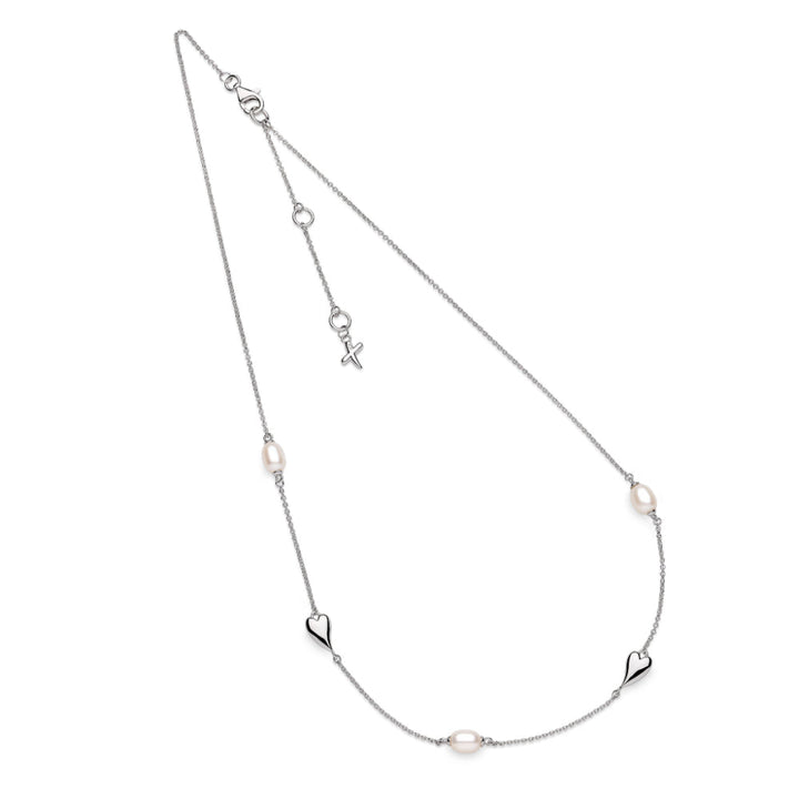 Kit Heath Desire Kiss Pearl Station Necklace image