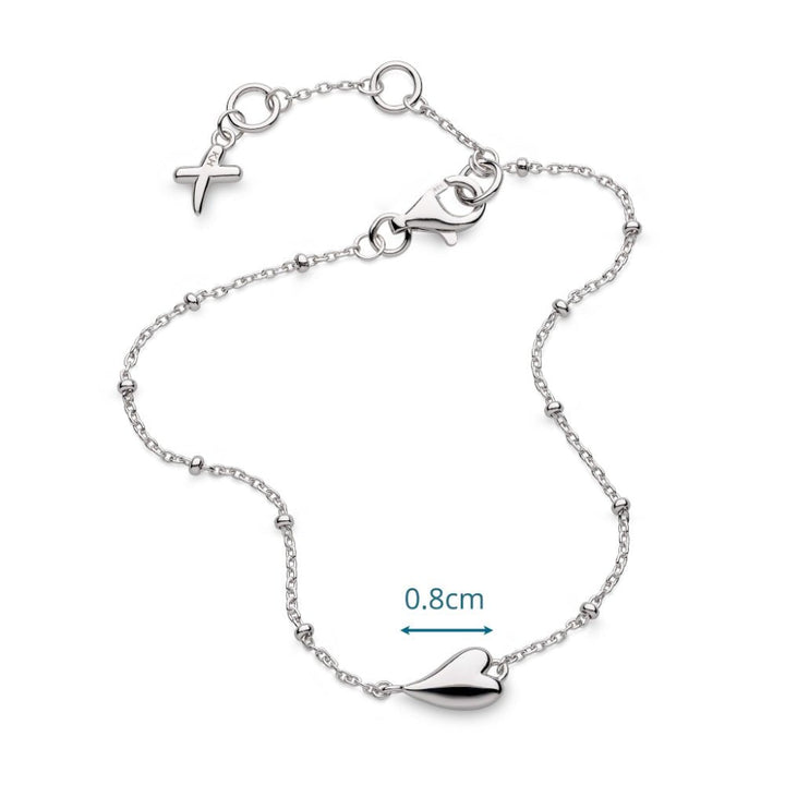 Kit Heath Desire Kiss RP Mini Heart 7.5″ Ball Chain Bracelet - MococoKit Heath70500RP5038159171635Bracelets