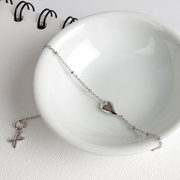 Kit Heath Desire Kiss RP Mini Heart 7.5″ Ball Chain Bracelet - MococoKit Heath70500RP5038159171635Bracelets
