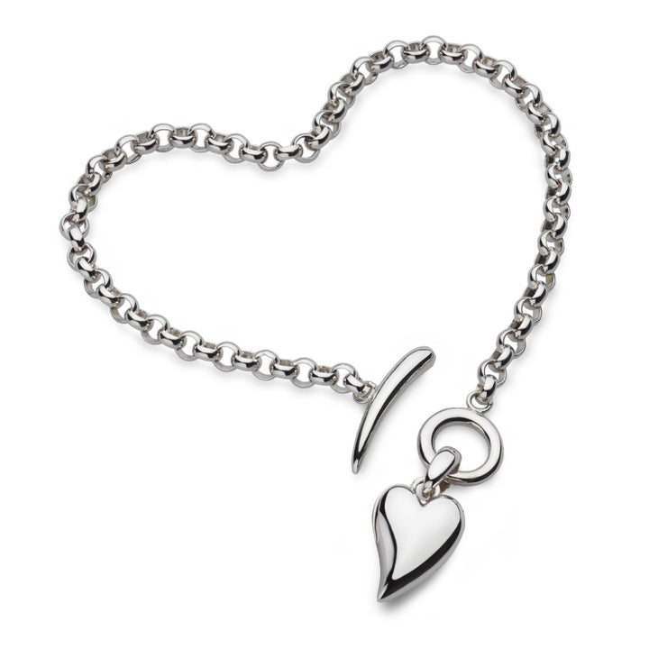 Kit Heath Desire Love Note Heart T-Bar Bracelet image