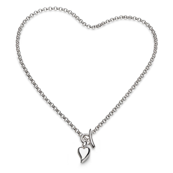 Kit Heath Desire Love Note T-Bar Heart Necklace image