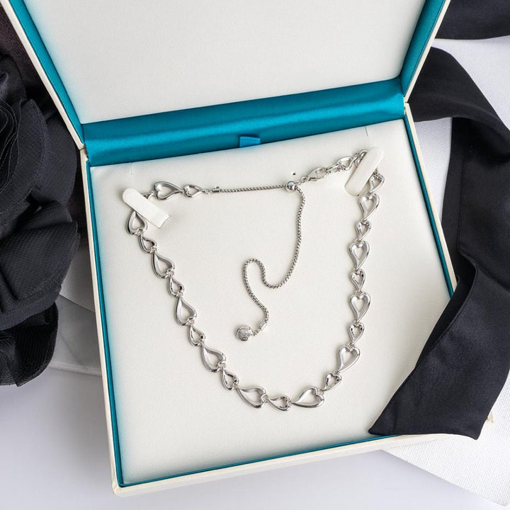 Kit Heath Desire Love Story Heart Multi - Link Slider Necklace - MococoKit Heath90523SRP5038159164187Necklaces