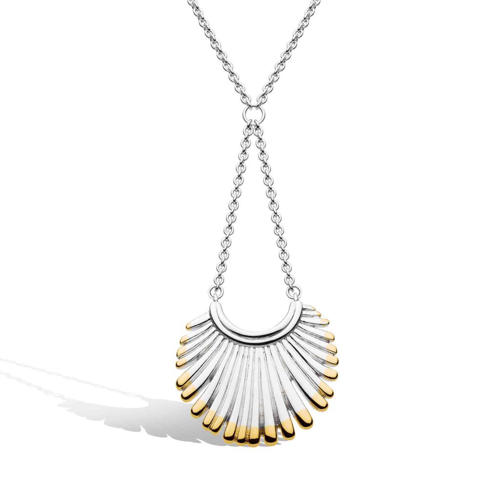 Kit Heath Essence Radiance Golden Fan Chandelier Necklace - MococoKit Heath91152GRP5038159161490Necklaces