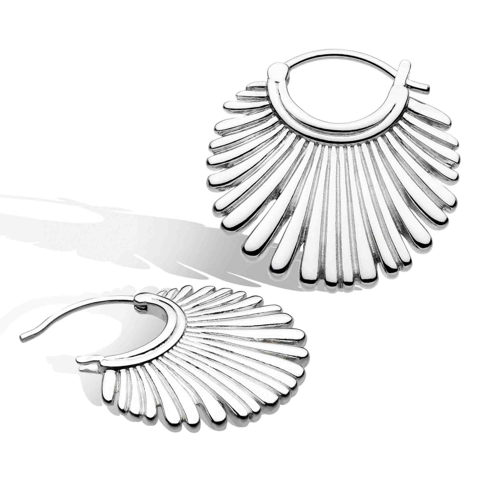 Kit Heath Essence Radiance Grande Fan Hoop Earrings - MococoKit Heath61154RP5038159161476Earrings