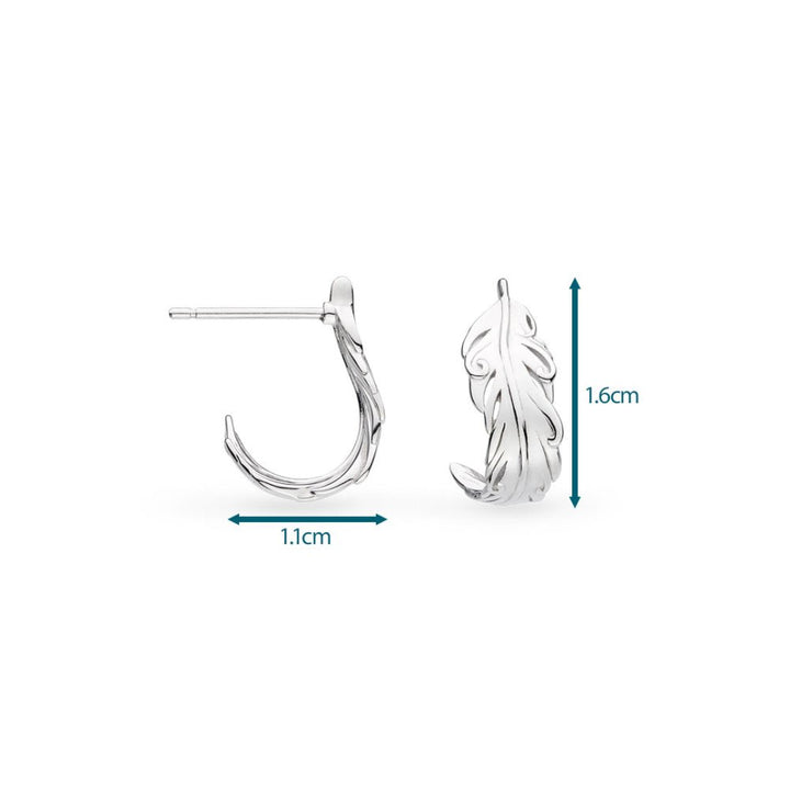 Kit Heath Feather Wisp Hoop Earrings - MococoKit Heath60315RP5038159170492Earrings