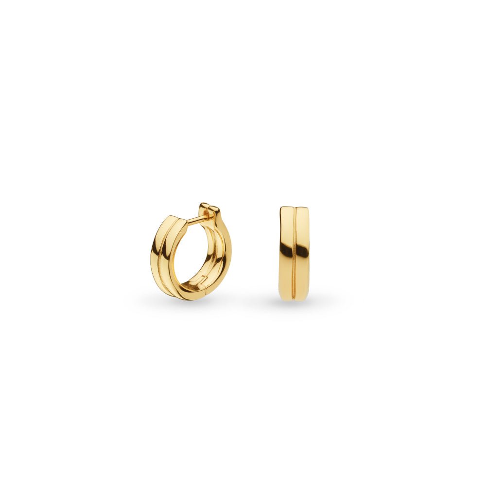 Kit Heath Gold Bevel Unity Hoop Earrings - MococoKit Heath61171GD5038159167805Earrings
