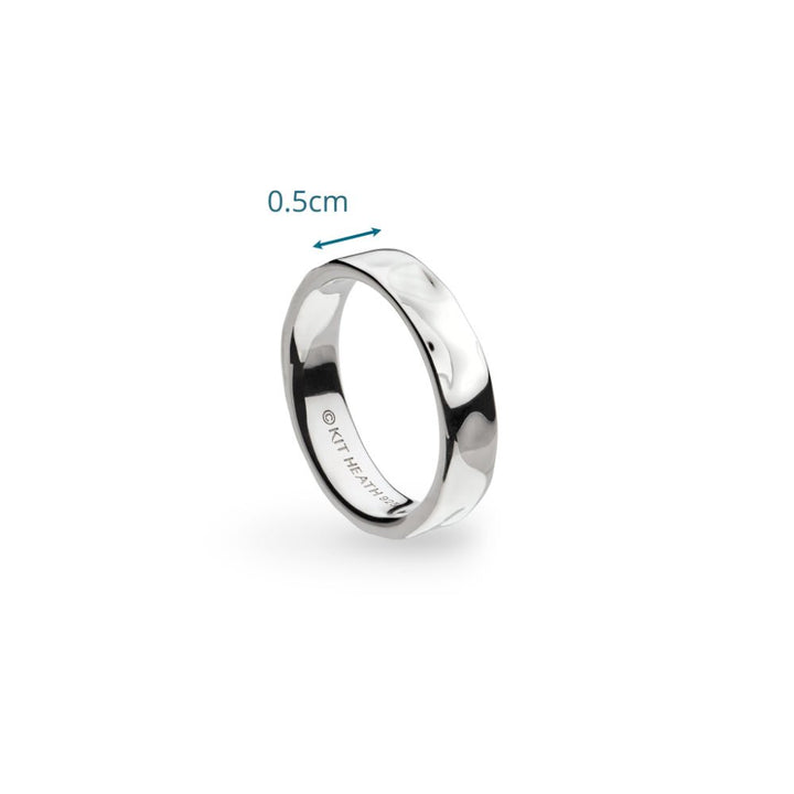 Kit Heath Mirage Reflect RP 8mm Wide Band Ring (H) - MococoKit Heath21222RPM5038159173967Rings
