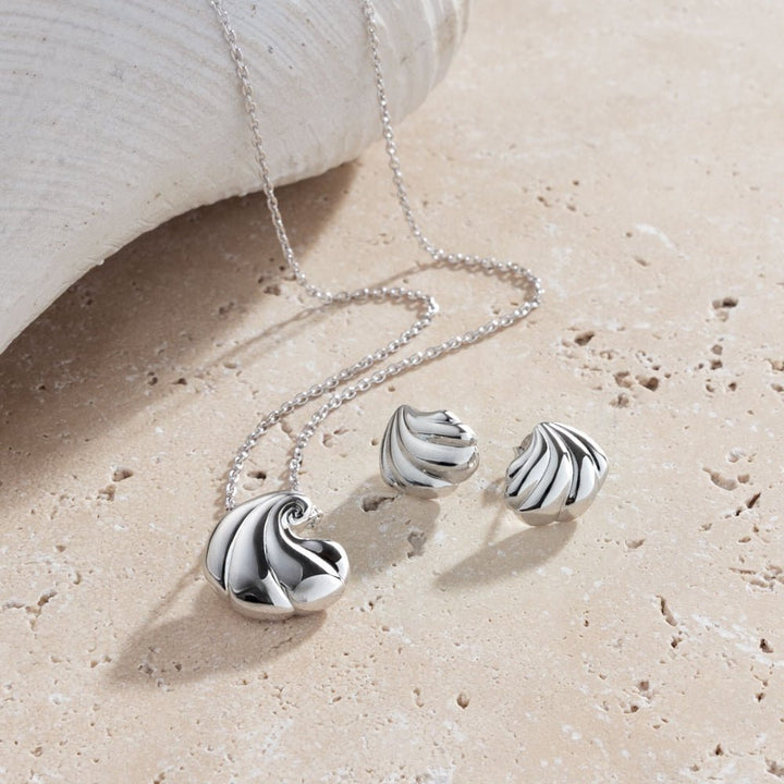 Kit Heath Océane Shell Echo RP Spiral 18″ Necklace (H) - MococoKit Heath91213RP5038159171154Necklaces