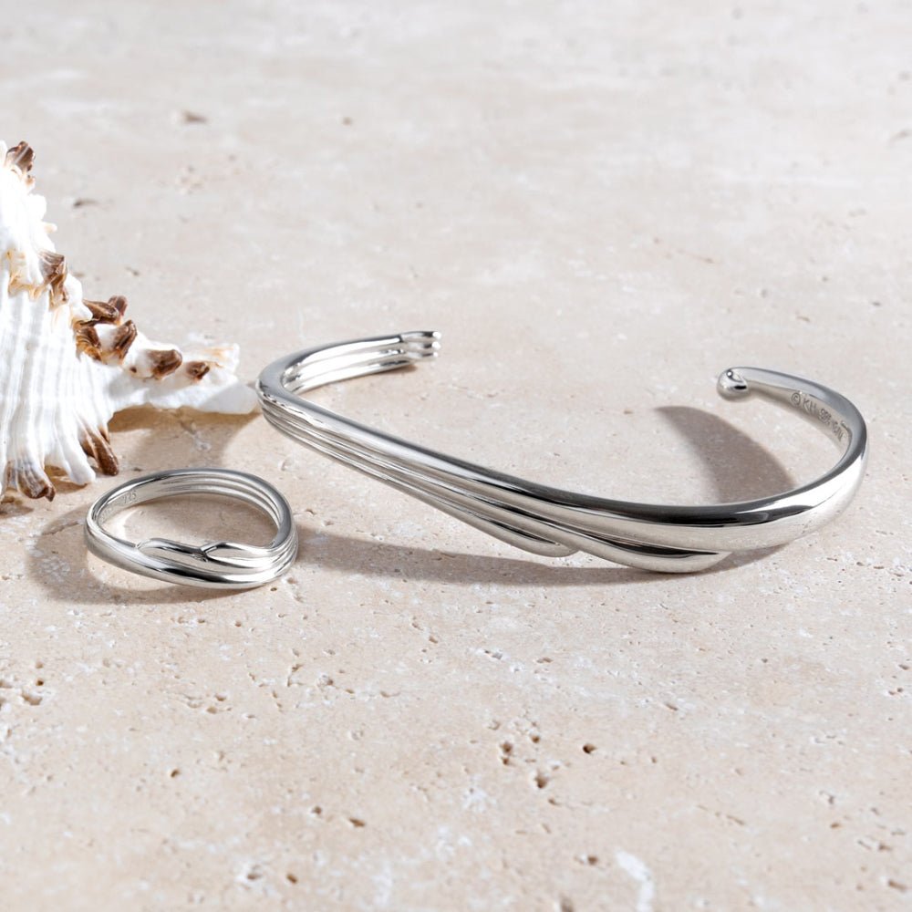 Kit Heath Oceane Shell Wave Bangle - MococoKit Heath71211RP-CM/LBracelets