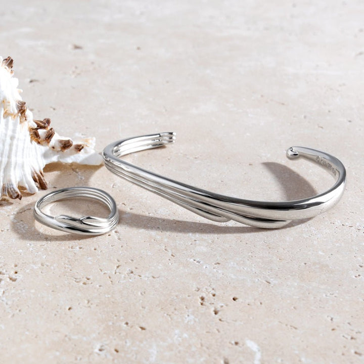 Kit Heath Oceane Shell Wave Bangle - MococoKit Heath71211RP-CM/LBracelets