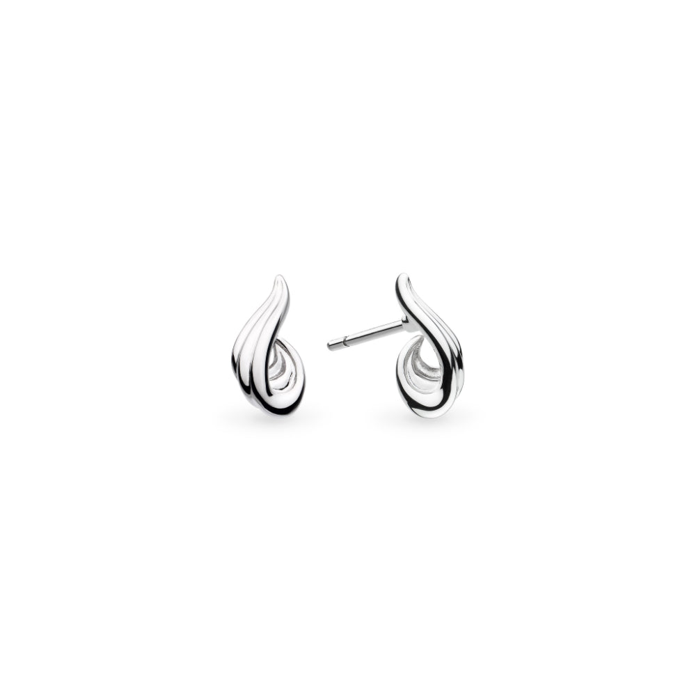 Kit Heath Oceane Shell Wave Stud Earrings image