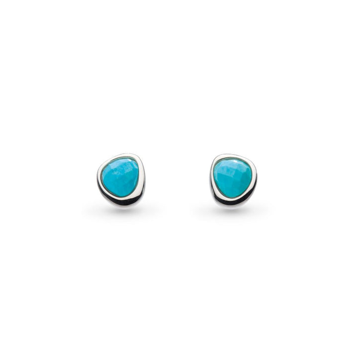 Kit Heath Pebble Stone Mini Synthetic Turquoise Stud Earrings - MococoKit Heath3184TQRP5038159164118Earrings