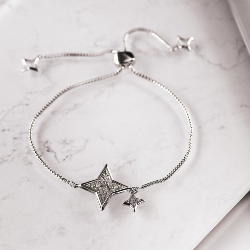 Kit Heath Revival Astoria Starburst Pave Grand Star Toggle Bracelet - MococoKit Heath70412CZ5038159159794Bracelets