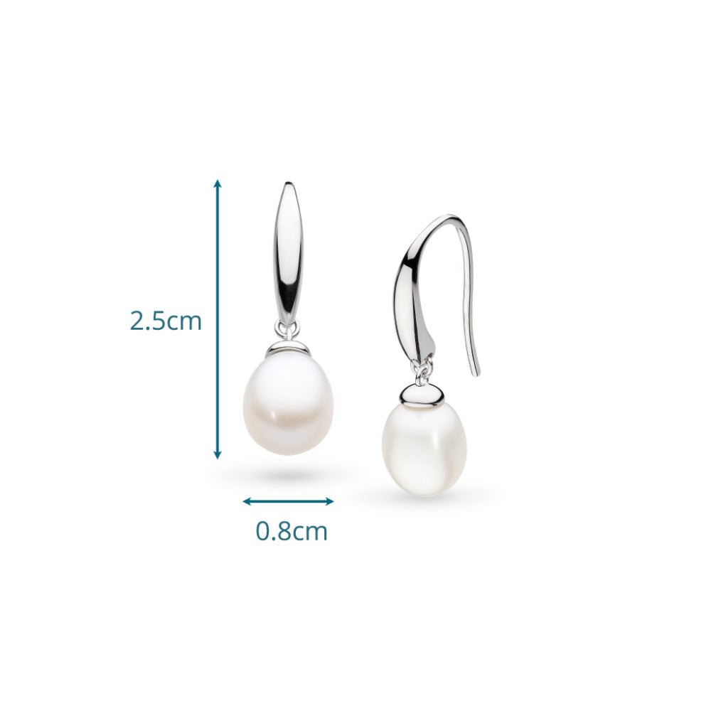 Kit Heath Revival Classic Pearl FP RP Drop Earrings - MococoKit Heath50427FP5038159171734Earrings