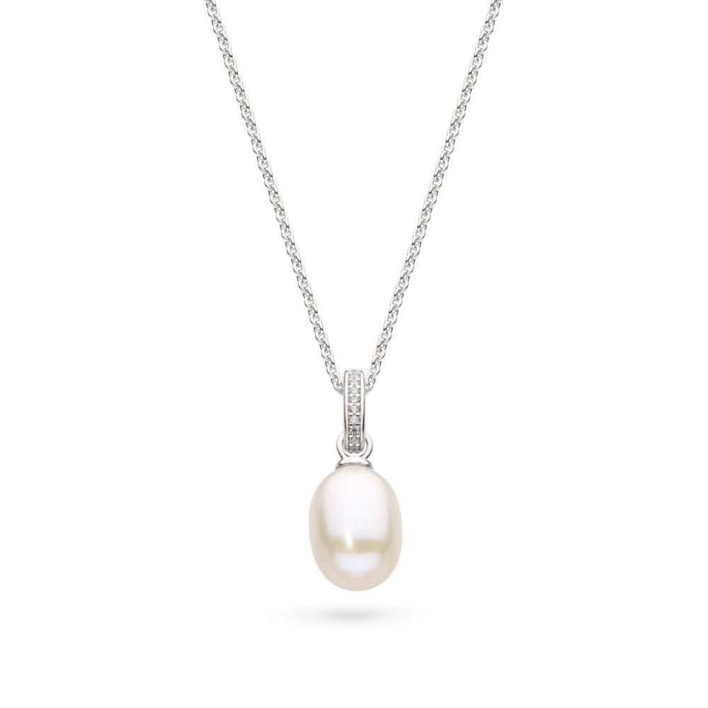 Kit Heath Revival Classic Pearl Glitz FP CZ RP 18″ Necklace - MococoKit Heath90429FPC5038159171772Necklaces