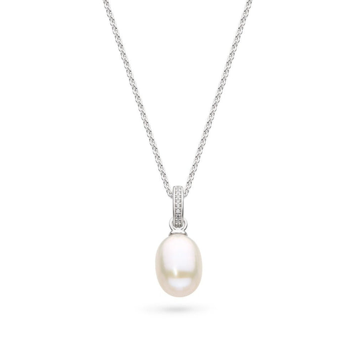 Kit Heath Revival Classic Pearl Glitz FP CZ RP 18″ Necklace - MococoKit Heath90429FPC5038159171772Necklaces