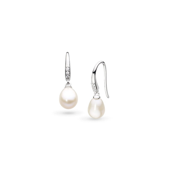 Kit Heath Revival Classic Pearl Glitz FP CZ RP Drop Earrings - MococoKit Heath50425FPC5038159171789Earrings