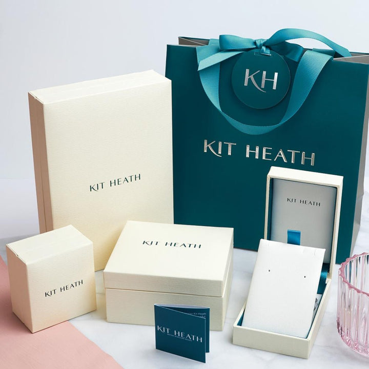 Kit Heath Revival Figaro Pearl Chain Link Drop Earrings - MococoKit Heath50434FP5038159161629Earrings