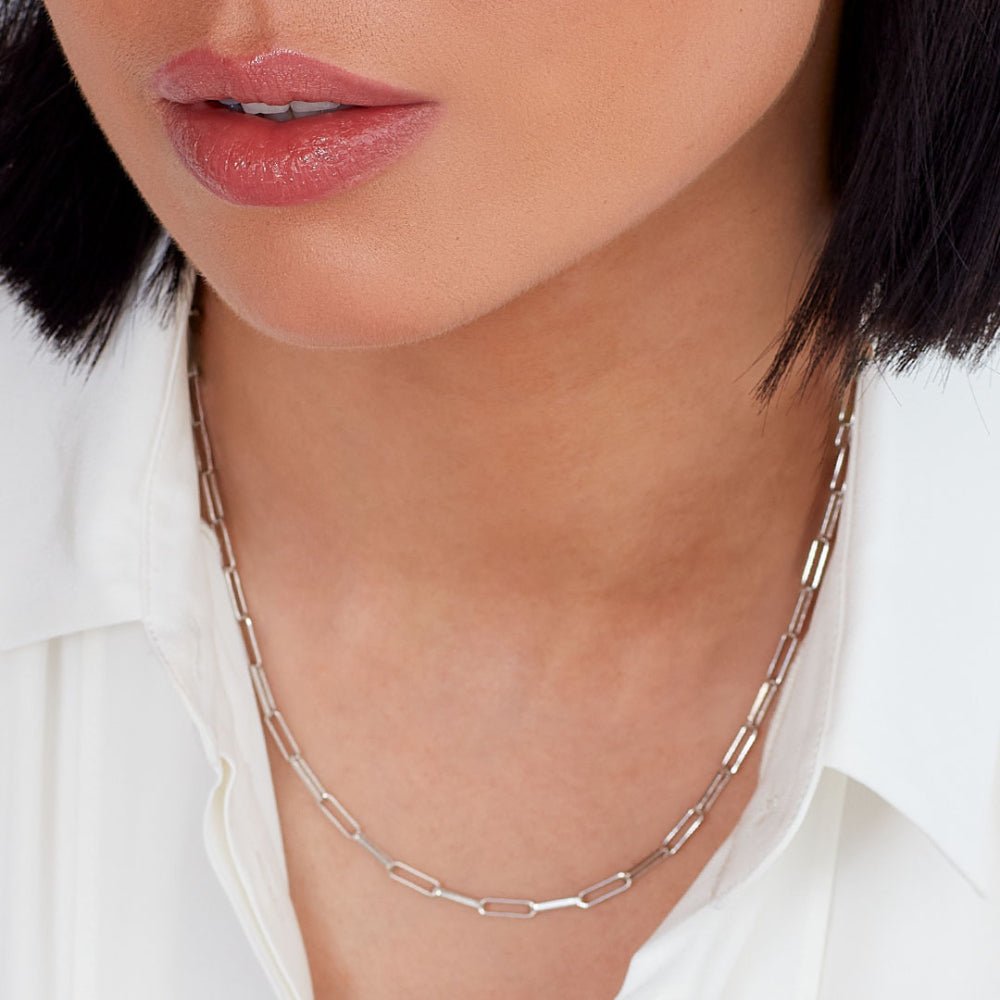 Kit Heath Revival Paperclip Link Chain Necklace - 17" - MococoKit Heath99902CH175038159165689Necklaces
