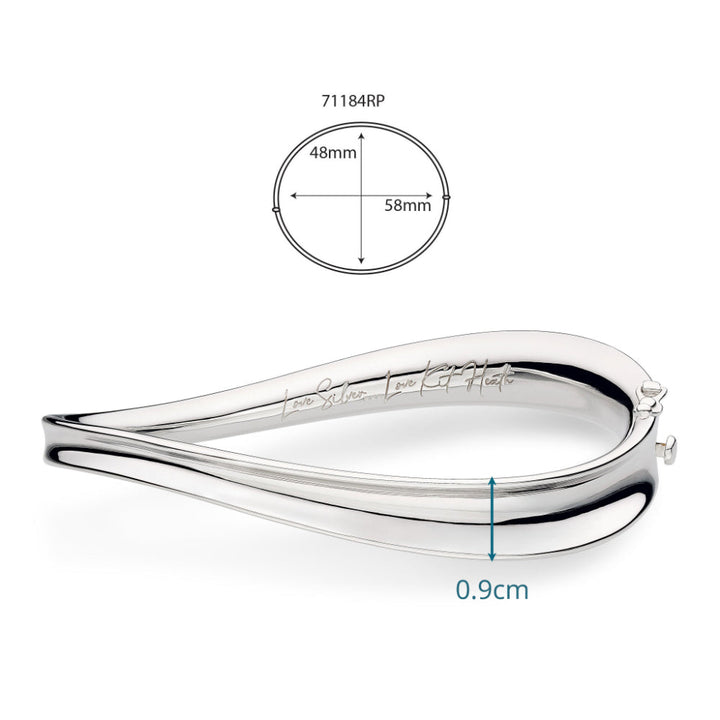 Kit Heath Serenity Hinged Bangle image 4