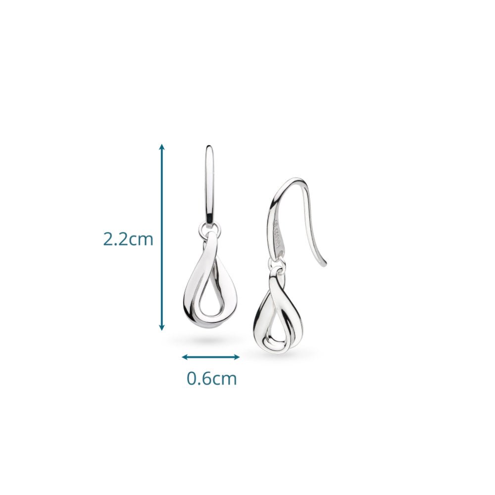 Kit Heath Serenity Loop Dainty Drop Earrings - MococoKit Heath61181RPEarrings