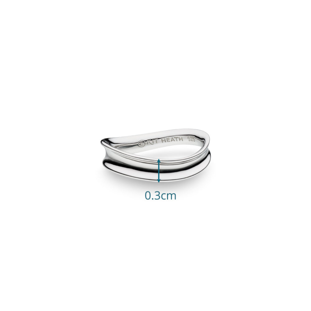 Kit Heath Serenity Narrow Band Ring image 4