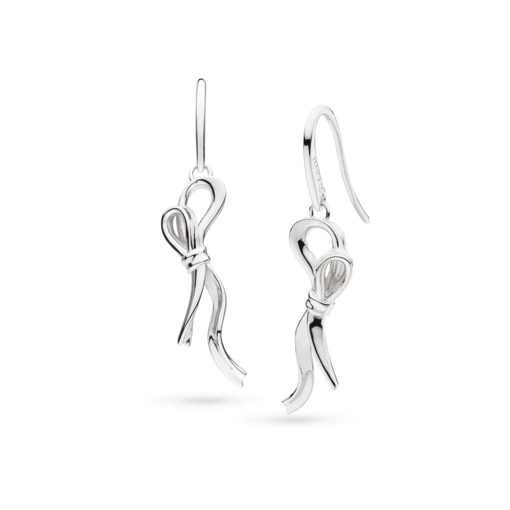 Kit Heath Serenity Ribbon Bow Loop Drop Earrings - MococoKit Heath61189RP5038159170539Earrings