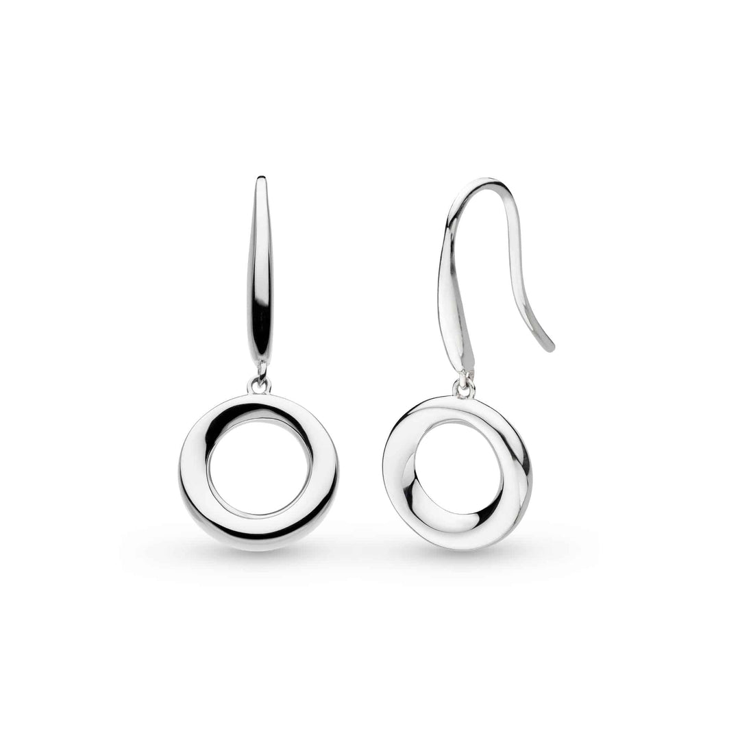 Kit Heath Silver Bevel Cirque Drop Earrings - MococoKit Heath6172RP5038159163401Earrings