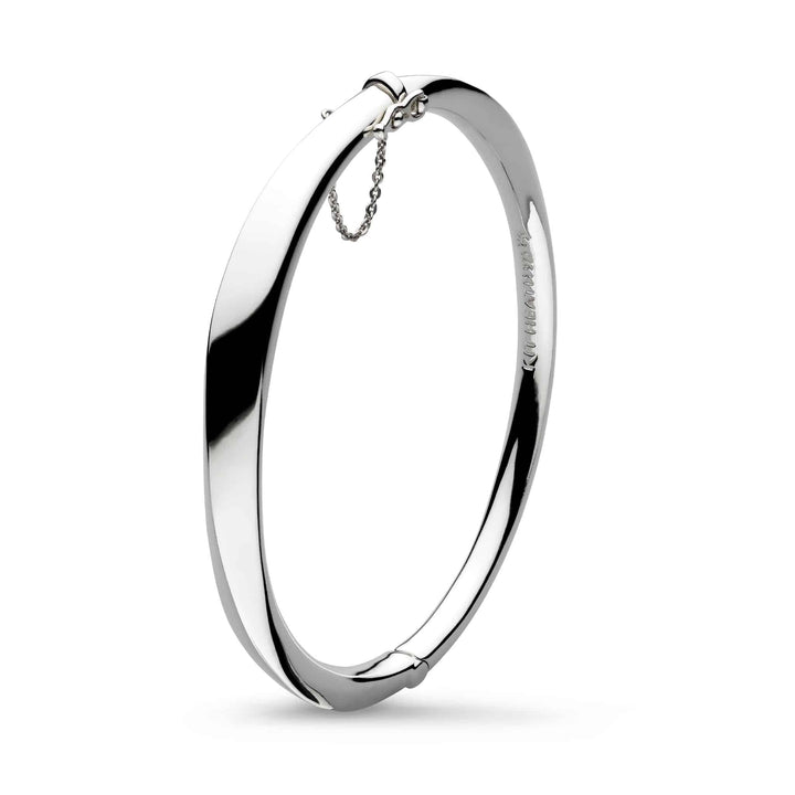 Kit Heath Silver Bevel Cirque Hinged Bangle - MococoKit Heath7174RP5038159163548Bracelets
