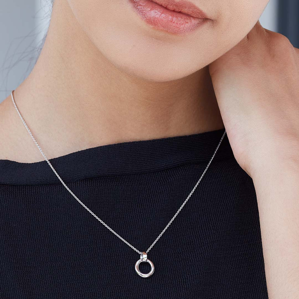 Kit Heath Silver Bevel Cirque Necklace - MococoKit Heath9172RP5038159163869Necklaces