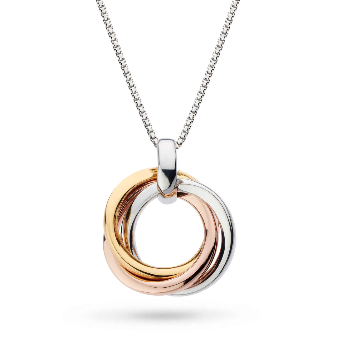 Kit Heath Silver Bevel Trilogy Golds Necklace - MococoKit Heath9169GRG5038159160004Necklaces