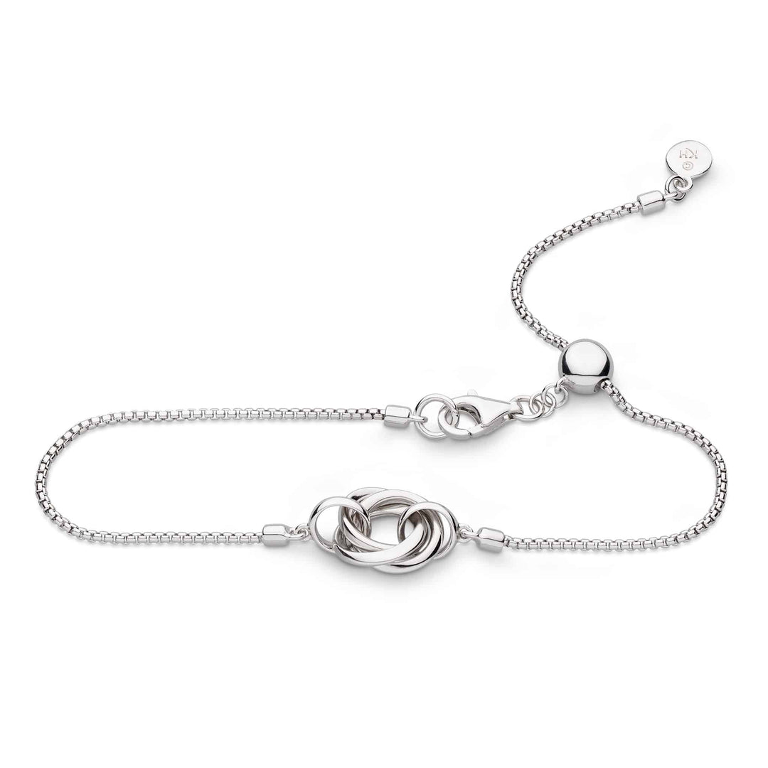 Kit Heath Silver Bevel Trilogy Slider Bracelet - MococoKit Heath7168RP5038159163531Bracelets