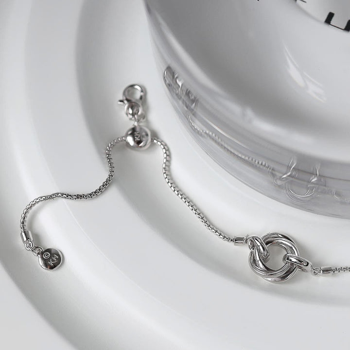 Kit Heath Silver Bevel Trilogy Slider Bracelet - MococoKit Heath7168RP5038159163531Bracelets