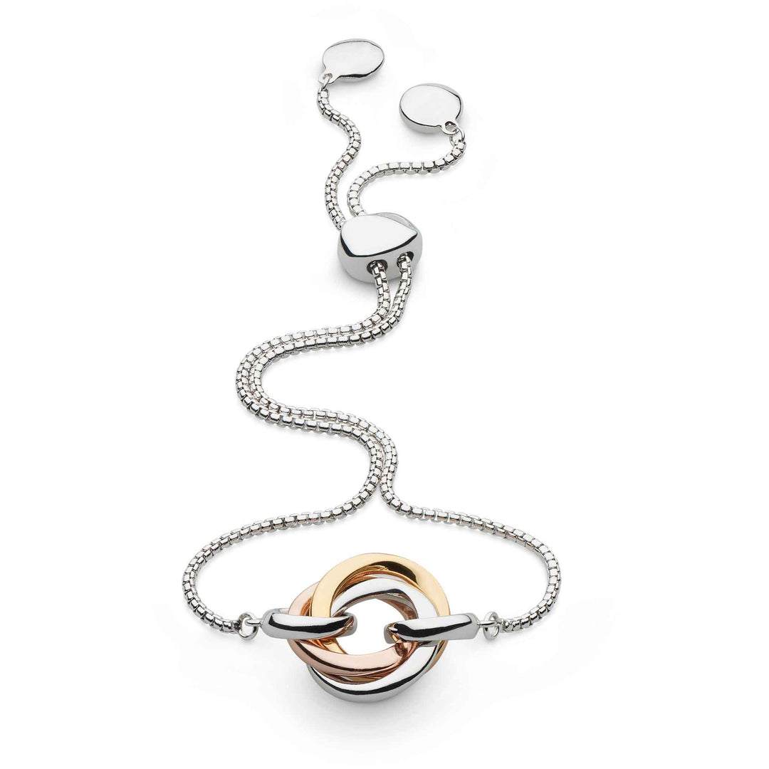 Kit Heath Silver Bevel Trilogy Toggle Bracelet - MococoKit Heath7169GRG5038159160486Bracelets