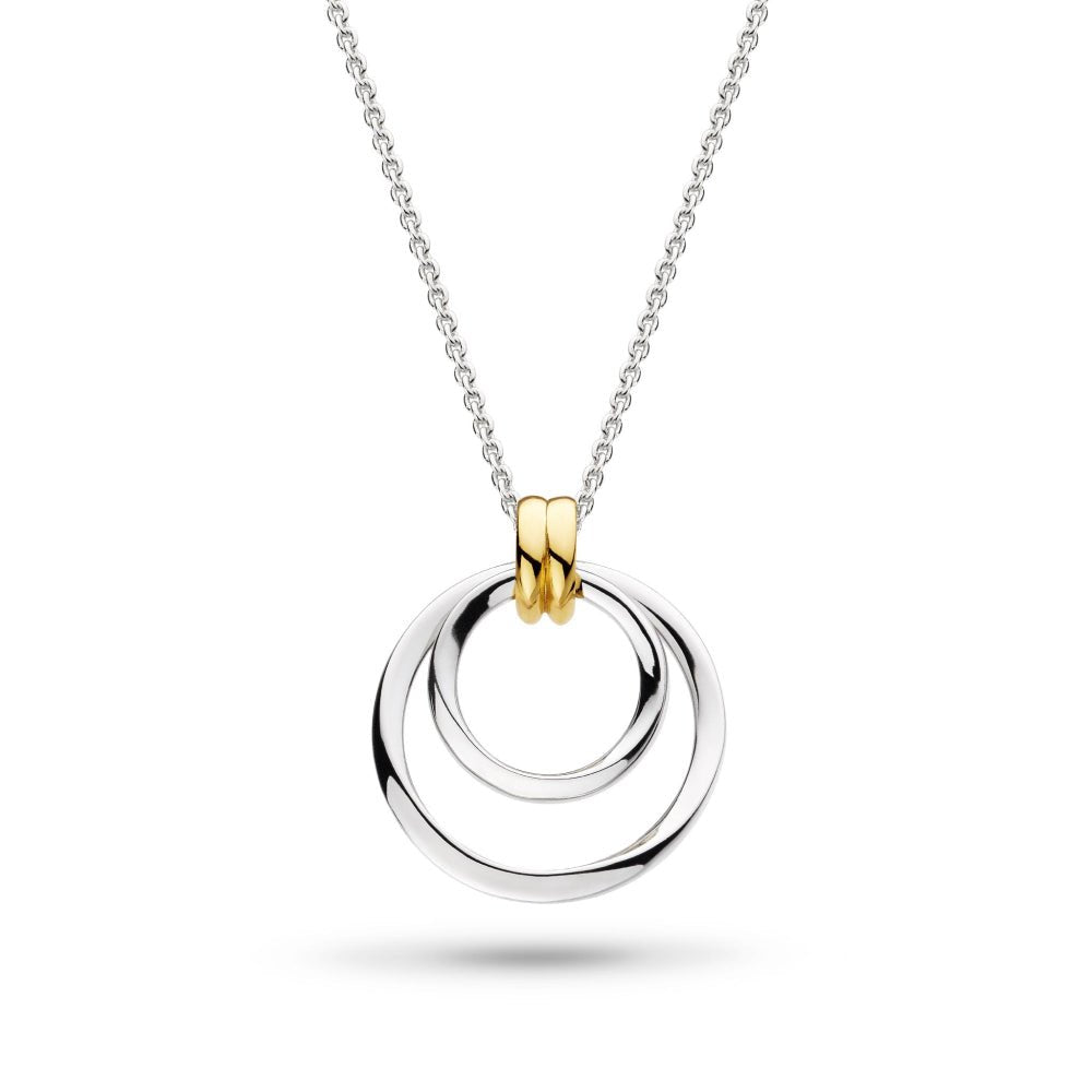 Kit Heath Silver Bevel Unity Golden Duo Necklace - MococoKit Heath91172GRP5038159167935Necklaces