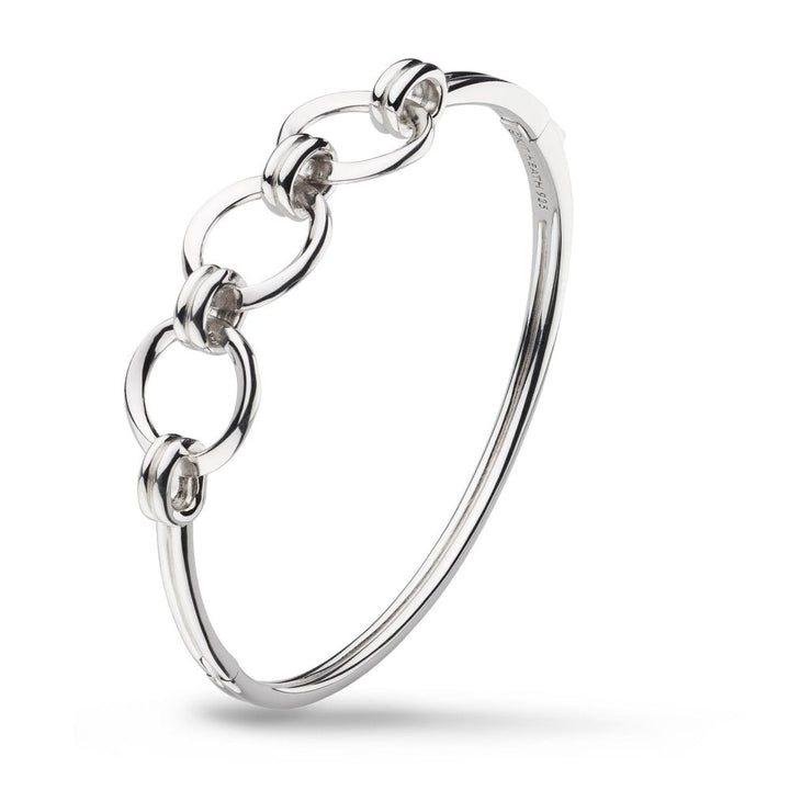 Kit Heath Silver Bevel Unity Hinged Bangle - MococoKit Heath71174RP5038159167881Bracelets