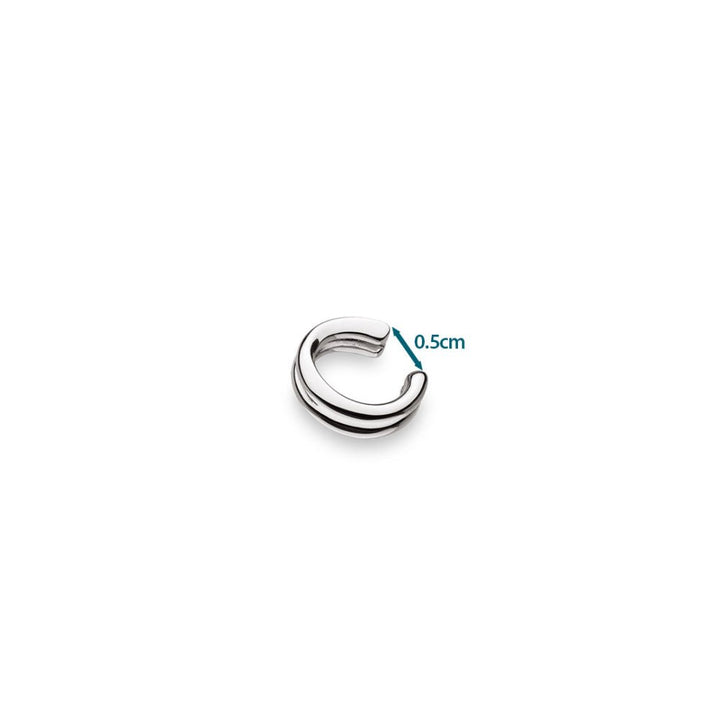 Kit Heath Silver Bevel Unity Solo Ear Cuff - MococoKit Heath41171RP5038159167799Earrings