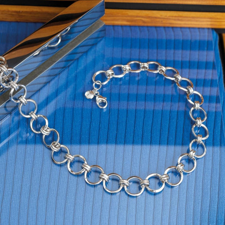 Kit Heath Silver Bevel Unity Statemen Necklace - MococoKit Heath91881RP5038159167904Necklaces
