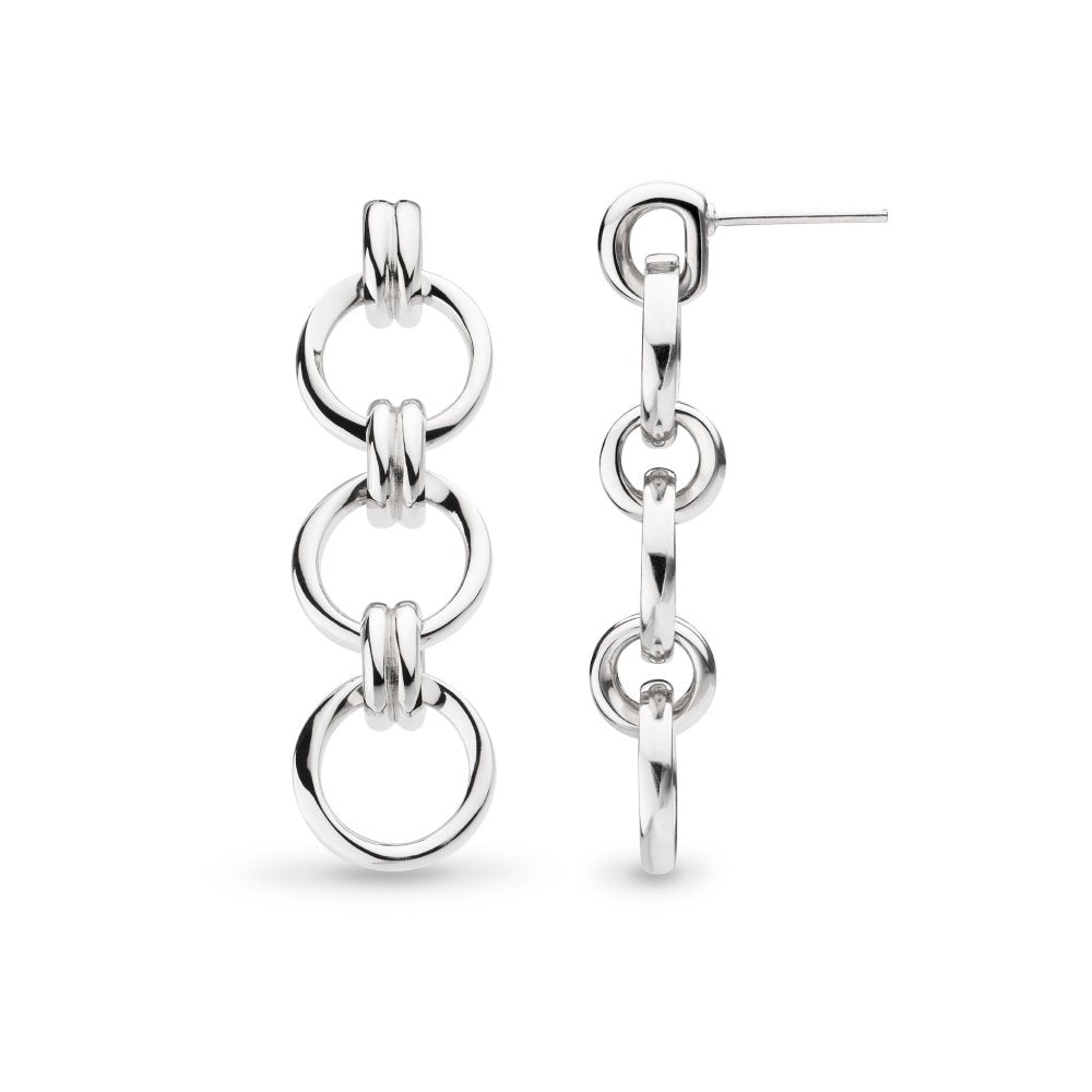 Kit Heath Silver Bevel Unity Trio Stud Earrings - MococoKit Heath61173RP5038159167836Earrings