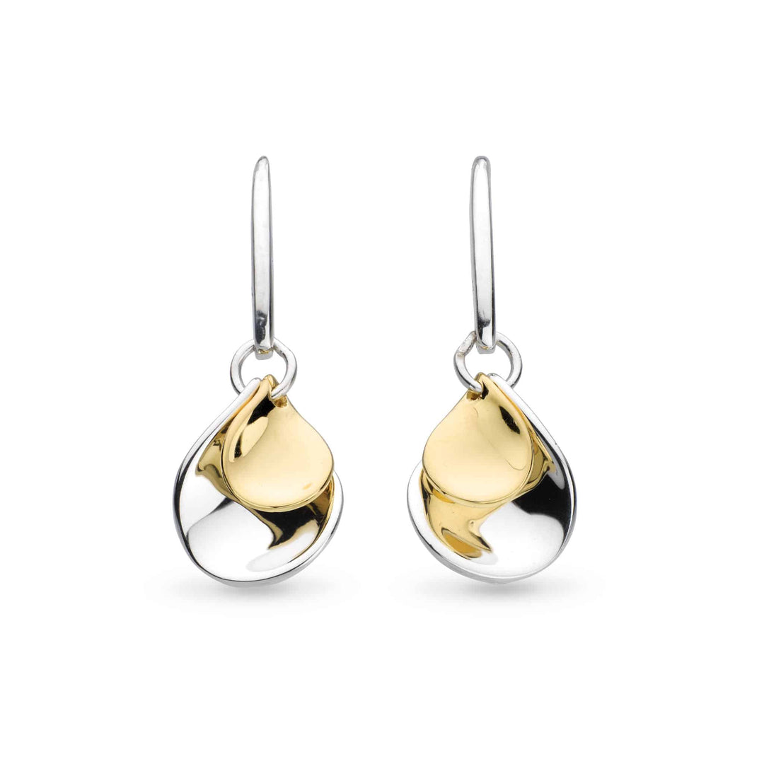 Kit Heath Silver Blossom Enchante Petal Drop Earrings - MococoKit Heath60356GRP5038159163340Earrings