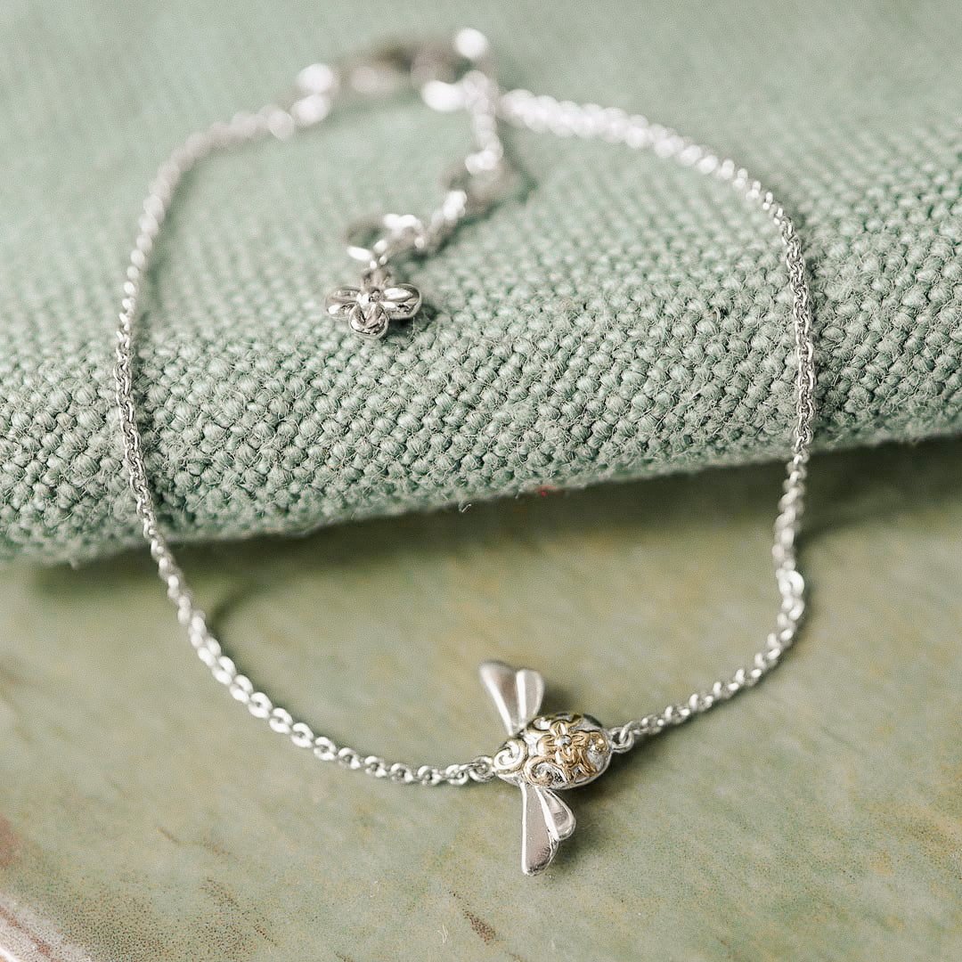 Kit Heath Silver Blossom Flyte Honey Bee Bracelet - MococoKit Heath70337GRP5038159163494Bracelets
