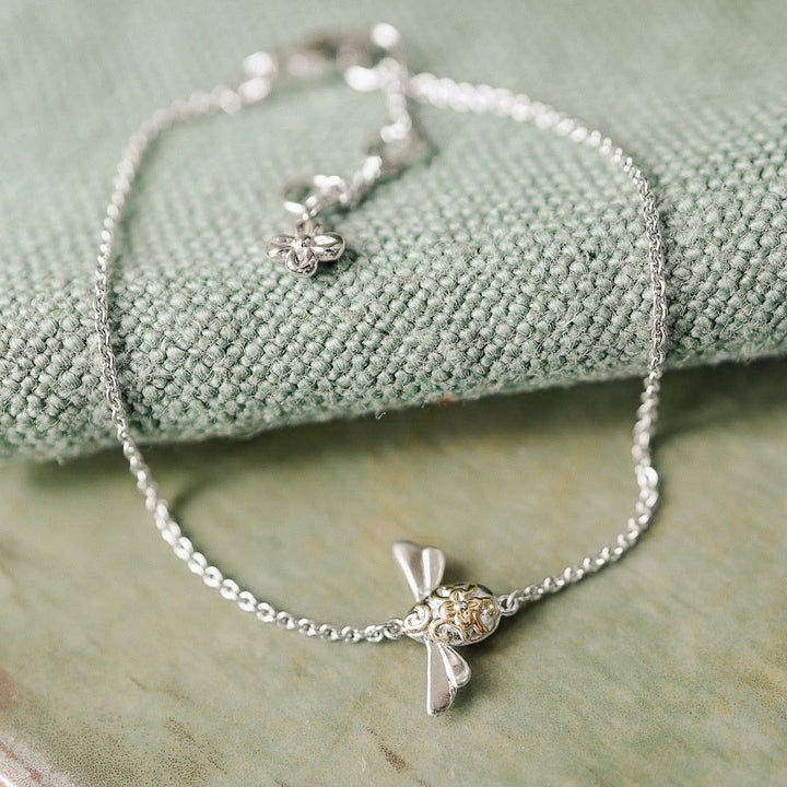 Kit Heath Silver Blossom Flyte Honey Bee Bracelet - MococoKit Heath70337GRP5038159163494Bracelets